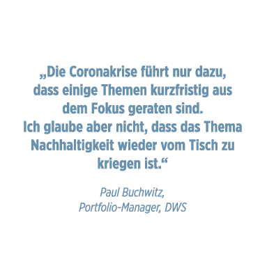    Die Coronakrise f hrt nur dazu, dass einige Themen kurzfristig aus dem Fokus geraten sind  Ich glaube aber nicht,    
